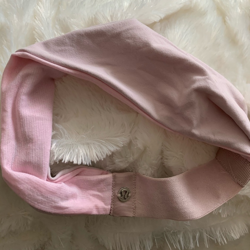 Lululemon pink headband